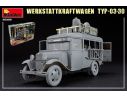 MINIART MIN35359 WERKSTATTKRAFTWAGEN TYP-03-30 KIT 1:35 Modellino