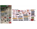 MINIART MIN35611 ROAD SIGNS WWII ITALY KIT 1:35 Modellino