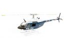 New Ray NY25743 ELICOTTERO AGUSTA BELL 206 POLIZIA 1:34 Modellino Scatola Rovinata
