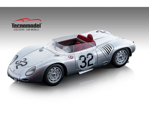 TECNOMODEL TMD18145B PORSCHE 718 RSK N.32 LE MANS 1959 HERMANN-MAGLIOLI 1:18 Modellino