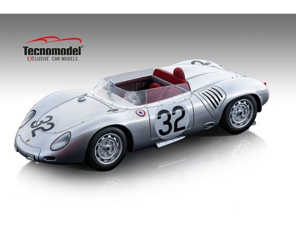 TECNOMODEL TMD18145B PORSCHE 718 RSK N.32 LE MANS 1959 HERMANN-MAGLIOLI 1:18 Modellino