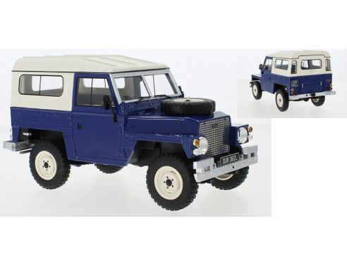 BOS MODEL BOS382 LAND ROVER LIGHTWEIGHT SERIES III HARD TOP DARK BLUE 1:18 Modellino