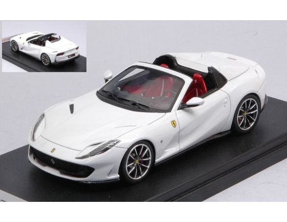 LOOKSMART LS516C FERRARI 812 GTS BIANCO CERVINO 1:43 Modellino