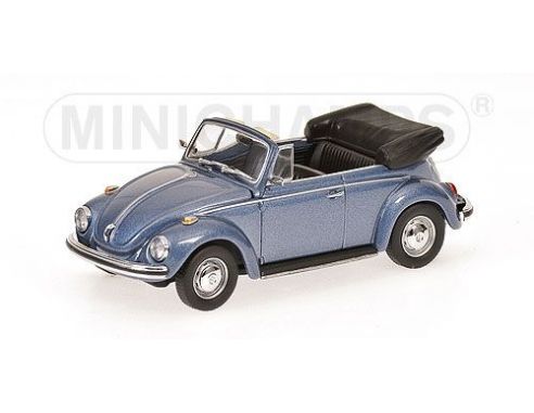 Minichamps PM430055042 VW 1302 CABRIO 1970 BLUE MET.1:43 Auto Stradali