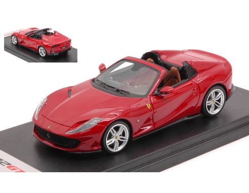 LOOKSMART LS516F FERRARI 812 GTS ROSSO SCUDERIA 1:43 Modellino