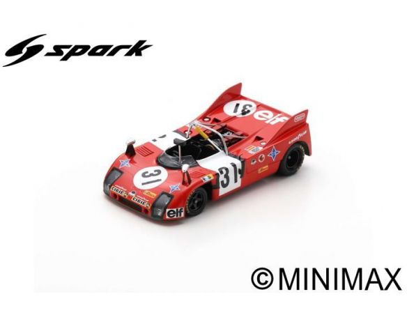 SPARK MODEL S4742 PORSCHE 908/03 N.31 LM 1974 F.TORREDEMER-J.FERNANDEZ-B.TRAMONT 1:43 Modellino