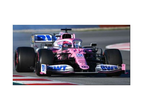 SPARK MODEL S6464 BWT RP20 SERGIO PEREZ 2020 N.11 BARCELONA TEST 1:43 Modellino