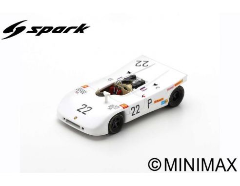 SPARK MODEL SG512 PORSCHE 908/3 N.22 WINNER 1000 KM NURBURGR.1970 V.ELFORD-K.AHRENS 1:43 Modellino