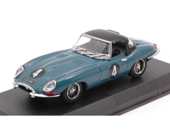 BEST MODEL BT9036 JAGUAR E SPYDER N.4 WINNER OULTON PARK 1961 GRAHAM HILL 1:43 Modellino