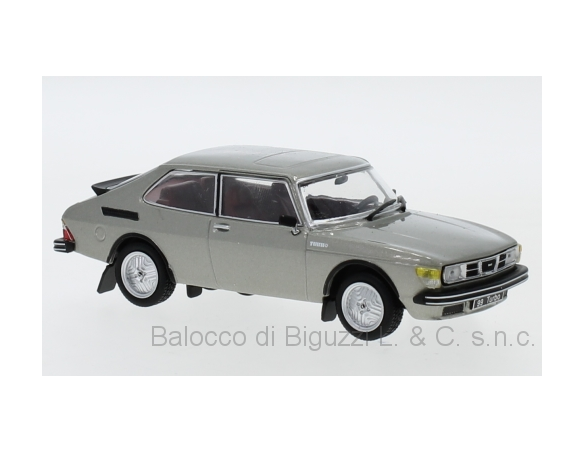 IXO MODEL CLC343N SAAB 99 TURBO STATION WAGON 1977 GREY 1:43 Modellino
