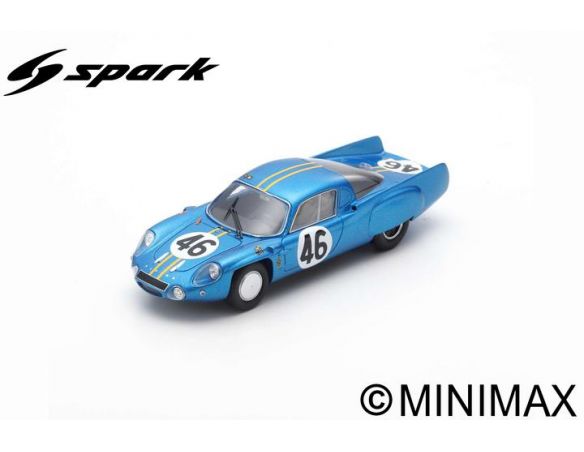 SPARK MODEL S5475 ALPINE A210 N.46 13th LM 1966 M.BIANCHI-J.VINATIER 1:43 Modellino