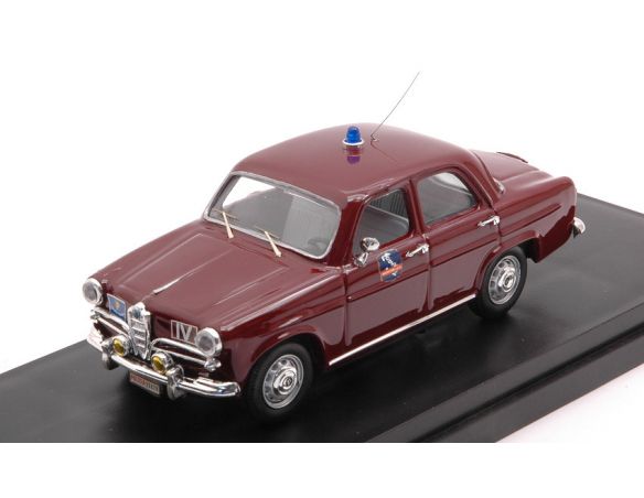 RIO RI1964-1 ALFA ROMEO GIULIETTA POLIZIA AUTOSTRADALE 50mo ANNIV.AUTOST.D.SOLE 1:43 Modellino