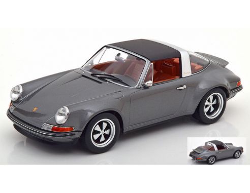 KK SCALE KKDC180471 SINGER 911 TARGA ANTHRACIT 1:18 Modellino