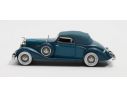 MATRIX SCALE MODELS MX40406-082 DUESEMBERG J CABRIO D LETEREN CLOSED 1935 BLUE 1:43 Modellino