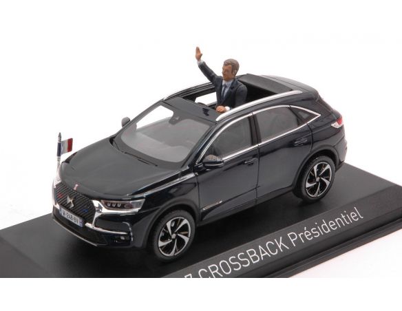 NOREV NV170012 DS 7 CROSSBACK PRESIDENTIEL 2017 W/FIGURE 1:43 Modellino