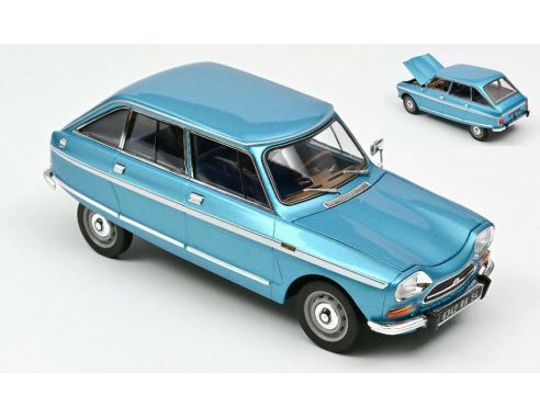 NOREV NV181672 CITROEN AMI SUPER 1974 DELTA BLUE METALLIC 1:18 Modellino