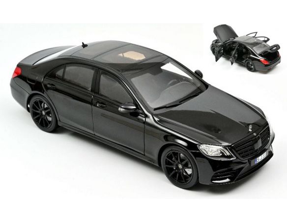 NOREV NV183477 MERCEDES S-CLASS AMG-LINE 2018 BLACK 1:18 Modellino