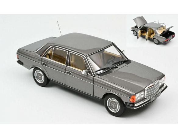 NOREV NV183713 MERCEDES 200 1982 ANTHRACITE METALLIC 1:18 Modellino