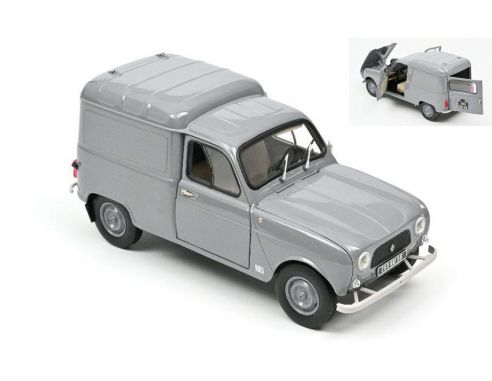 NOREV NV185190 RENAULT 4 FOURGONNETTE 1965 GREY 1:18 REPROD. Modellino