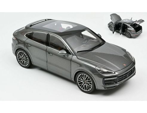 NOREV NV187670 PORSCHE CAYENNE COUPE TURBO 2019 DARK GREY METALLIC 1:18 Modellino
