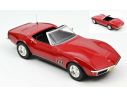 NOREV NV189036 CHEVROLET CORVETTE CONVERTIBLE 1969 RED 1:18 Modellino