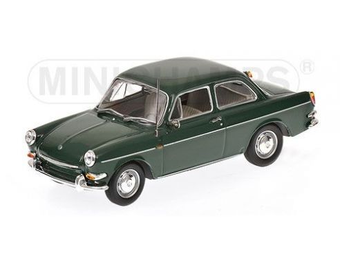 Minichamps PM430055305 VW 1600 1966 GREEN 1:43 Modellino