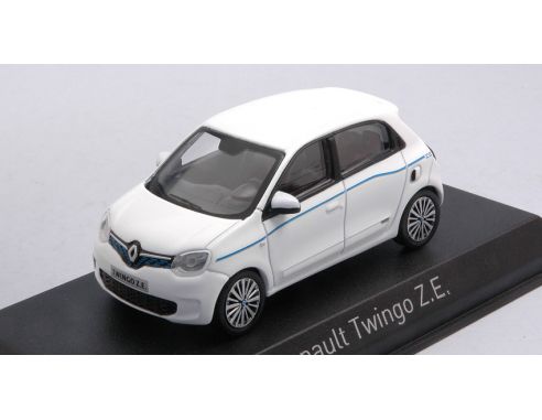 NOREV NV517419 RENAULT TWINGO Z.E. 2020 WHITE 1:43 Modellino