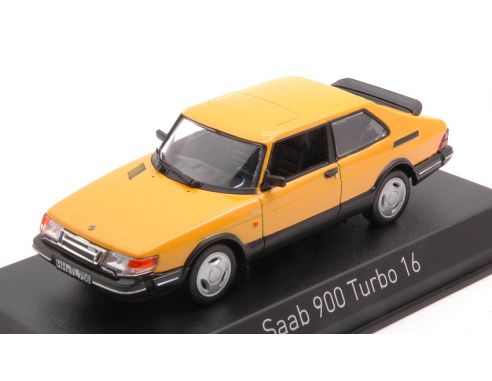 NOREV NV810034 SAAB 900 TURBO 1992 YELLOW 1:43 Modellino
