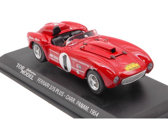 TOP MODEL TM0005 FERRARI 375 PLUS  N.1 C.PANAMERIC.1954 MCAFEE-ROBINSON (FATAL ACC.)1:43 Modellino