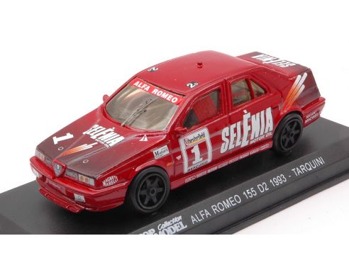 TOP MODEL TM0020 ALFA ROMEO 155 N.1 CAMP.ITALIANO TURISMO 1993 G.TARQUINI 1:43 Modellino