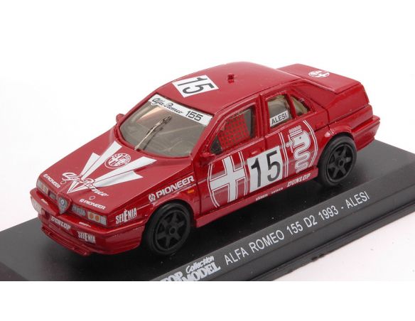 TOP MODEL TM0022 ALFA ROMEO 155 N.15 DTM 1993 JEAN ALESI 1:43 Modellino