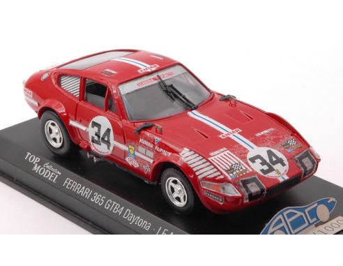 TOP MODEL TMABC FERRARI 365 GTB4 DAYTONA N.34 LM 1972 PARKES-LAFOSSE-COCHET 1:43 Modellino