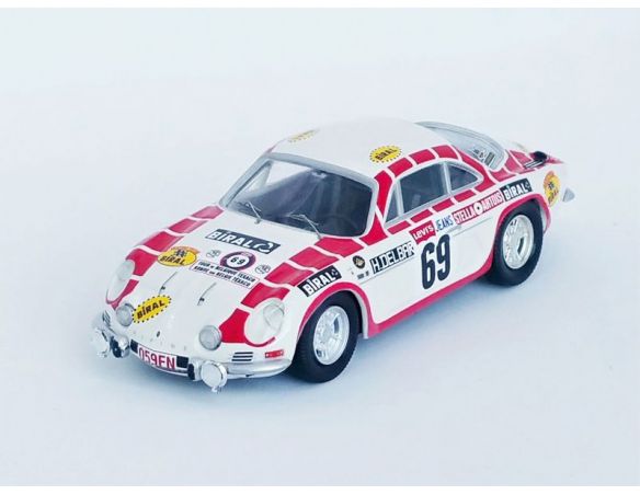 TROFEU TFRRBE23 ALPINE-RENAULT N.69 TOUR DE BELGIQUE 1971 DELBAR-COLLAER 1:43 Modellino