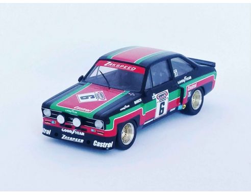 TROFEU TFRRZA03 FORD ESCORT MK2 N.6 2nd 1000 KM KYALAMI 1976 HEYER-LUDWIG 1:43 Modellino