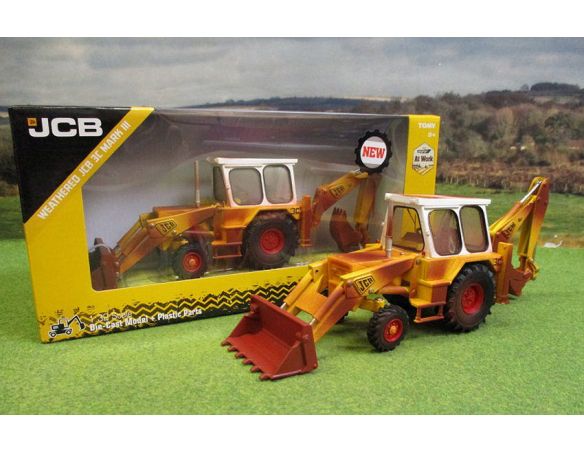BRITAINS LC43280 RUSTY JCB 3C MARK III 1:32 Modellino