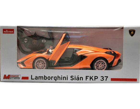 MONDO MOTORS MM63661OR LAMBORGHINI SIAN ORANGE RADIOCOMANDO 1:14 Modellino