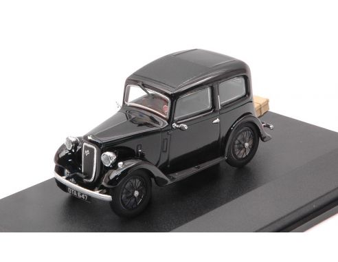 OXFORD OXF43RUB004 AUSTIN 7 RUBY SALOON BLACK 1:43 Modellino