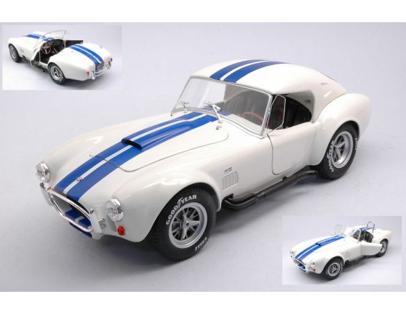 SOLIDO SL1804906 AC COBRA 427 MKII 1965 WIMBLEDON WHITE 1:18 Modellino