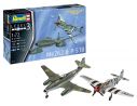 REVELL RV03711 ME262 & P-51B COMBAT SET KIT 1:72 Modellino