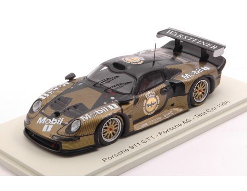 SPARK MODEL S5601 PORSCHE 911 GT1 TEST CAR 1996 1:43 Modellino