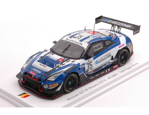 SPARK MODEL SB270 NISSAN GT-R N.35 24 H SPA 2019 CHIYO-MATSUDA-BOURDON 1:43 Modellino