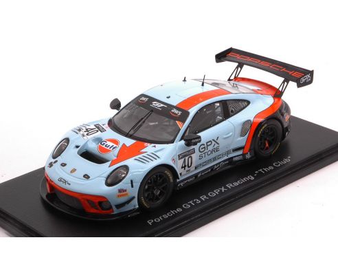 SPARK MODEL SP324 PORSCHE GT3 R GPX RACING N.40 THE CLUB 1:43 Modellino