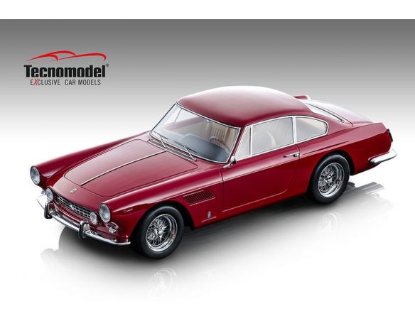 TECNOMODEL TMD18102A FERRARI 250 GTE 2+2 1962 ROSSO CORSA 1:18 Modellino