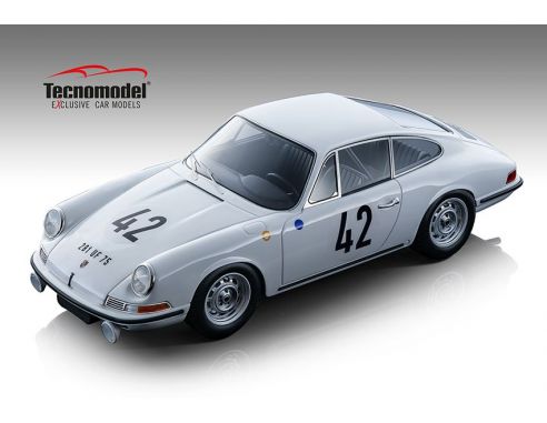 TECNOMODEL TMD18146A PORSCHE 911 S N.42 LE MANS 1967 BUCHET-LINGE 1:18 Modellino