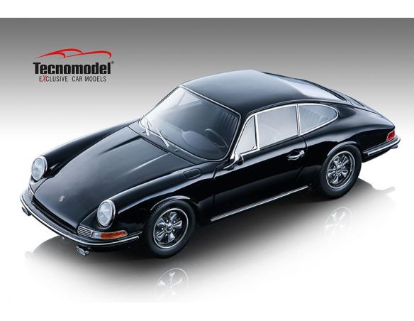 TECNOMODEL TMD18146D PORSCHE 911 S 1967 STREET BLACK 1:18 Modellino
