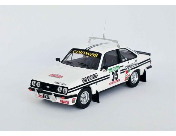 TROFEU TFRRAL100 FORD ESCORT MK2 RS2000 N.35 RALLY OF PORTUGAL 1978 PERES/PERES 1:43 Modellino