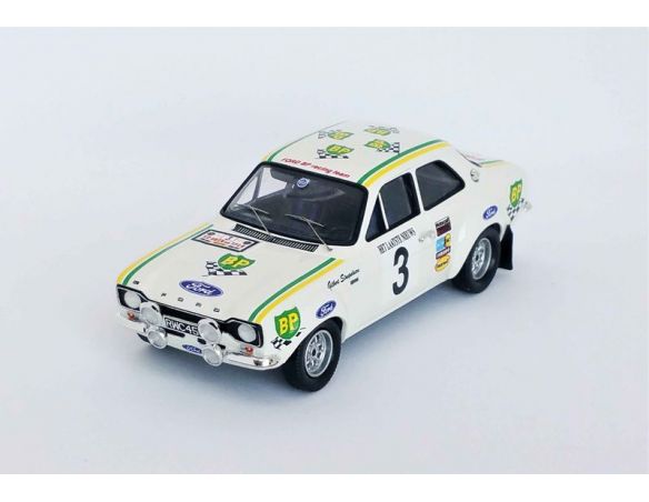 TROFEU TFRRBE24 FORD ESCORT MK1 RS2000 N.3 1st YPRES RALLY 1972 STAEPELAERE-AERTS 1:43 Modellino