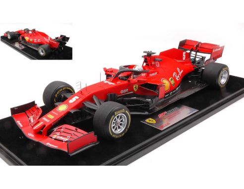 LOOKSMART LS18F1027 FERRARI SF1000 N.5 SEBASTIAN VETTEL BARCELLONA TEST 2020 1:18 Modellino