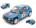 SOLIDO SL1801706 PEUGEOT 205 RALLYE N.18 TOUR DE CORSE 1990 H.VERICEL-G.CHOLLIER 1:18 Modellino