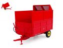 UNIVERSAL HOBBIES UH6243 RIMORCHIO MASSEY FERGUSON MF 21 W/SILAGE SIDES 1:32 Modellino